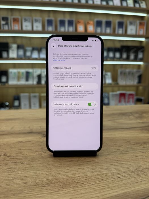 ‼️ iPhone 12 Pro Max 128Gb Pacific Blue - Sanatate bat.91% - Garantie 12 luni