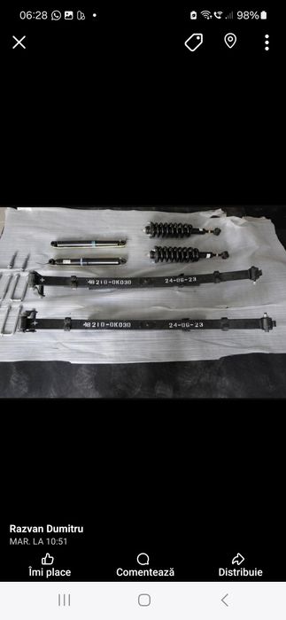 Roti Jante Noi Originale Toyota Hilux 265 60 18. 265 65 17