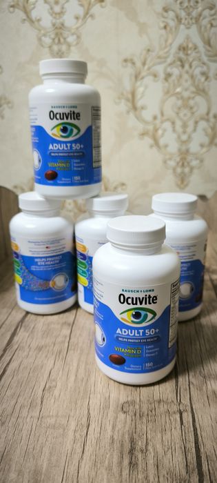 Ocuvite Adult 50+ — Ko'zlaringiz nurini asrang!