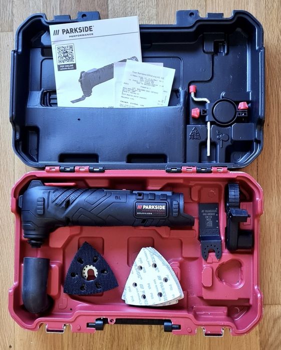 Парксайд 12v  Мултитул осцилатор Зеге Трион с батерии Саблен трион