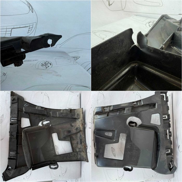 Suport Ghidaj Bara Spate Stanga BMW Seria 3 F30 F31 Pachet M Cod OEM 51127256923 (5C2)