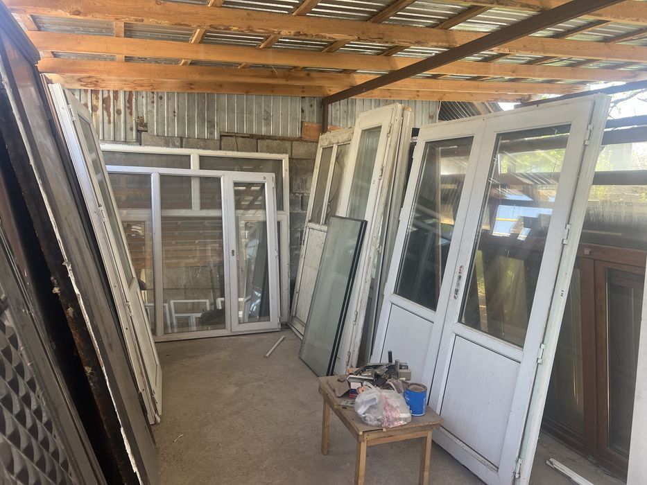 Б/У пластиковые окна,акфа терезелер;