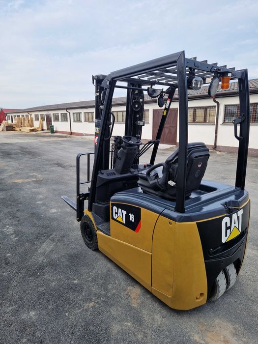 Stivuitor electric Caterpillar EP16CPNT, 2017, stare excelenta