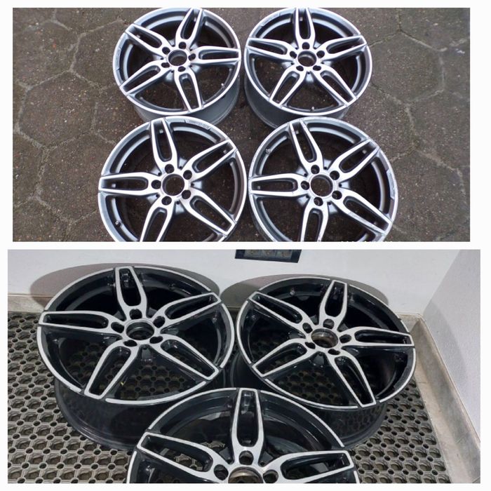 o janta set jante 18 mercedes a w176 b w246 cla w117 amg 7,5j et52