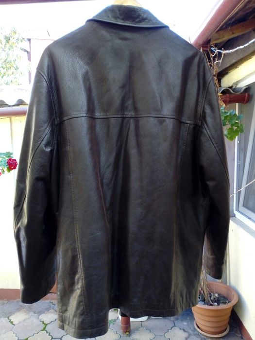 Geaca din piele naturala XXL