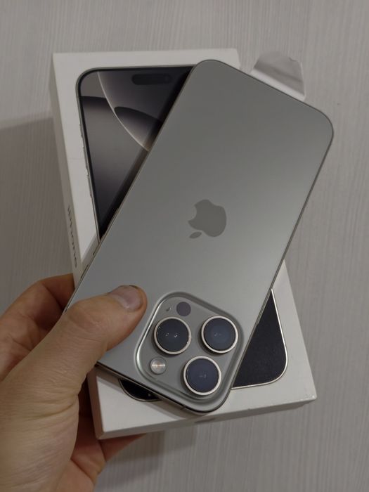 iPhone 16 Pro Max 256 gb ёмкость 93 физ симка