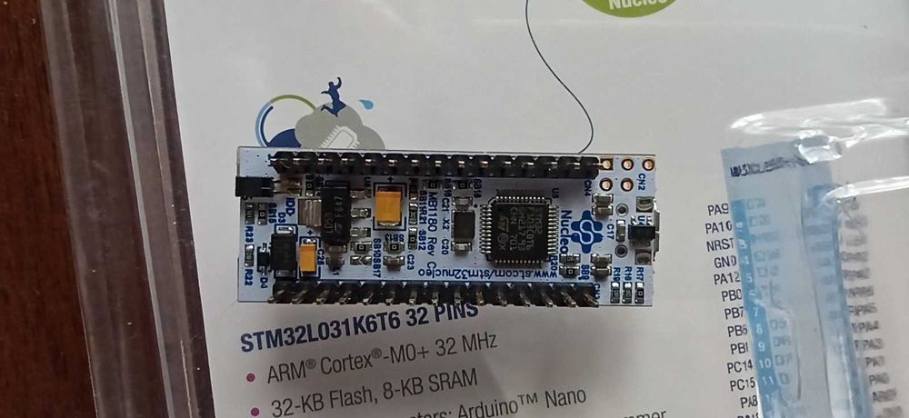 STM32 Nucleo-32 платка за разработка с микроконтролер STM32L031K6