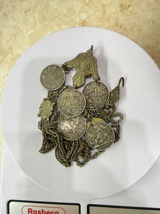 Автентичен сребърен македонски кюстек