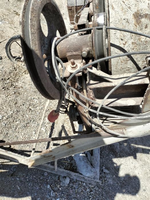 Бетонамешалка на ременнои передаче