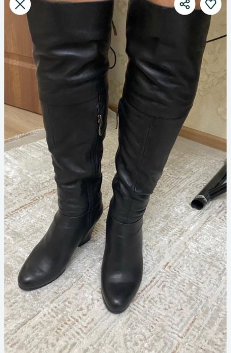 Продам сапоги ботфорты