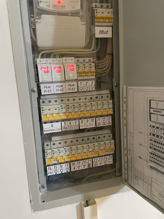 Электрик. Электромонтаж, команда с опытом