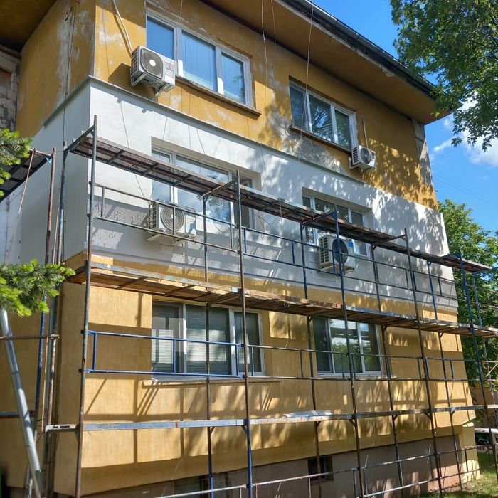 Топлоизолация от скеле и въже алпинисти софия ремонт на фуги и фасади