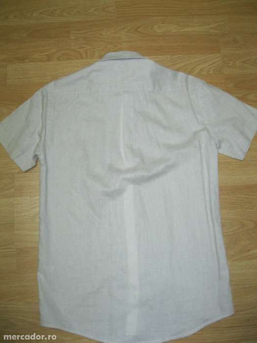 Camasa din in pentru barbati (maneca scurta)