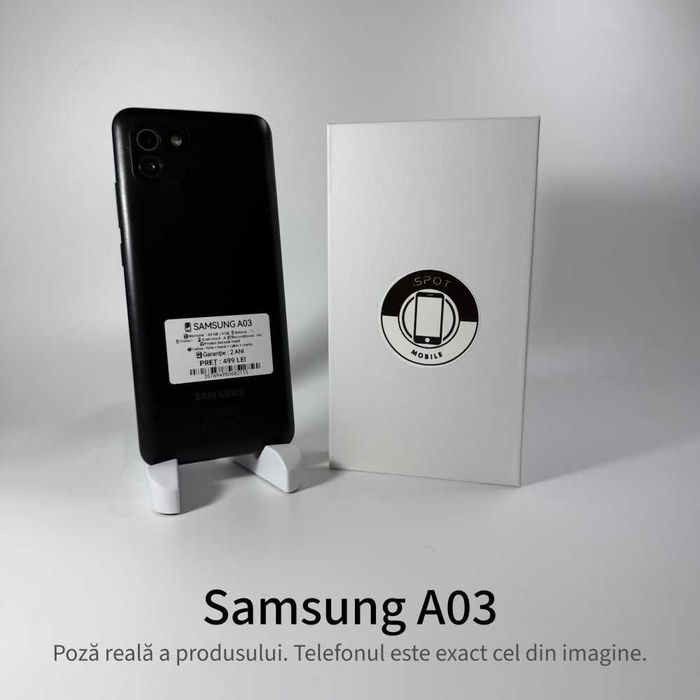 ispotmobile.ro Samsung Galaxy A03 64GB Garanție 2 ani