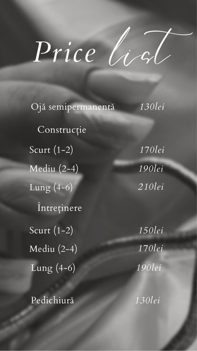 Manichiură/pedichiura profesională – unghii gel & semipermanent