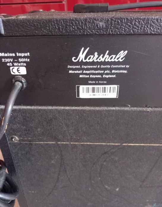 Vand Marshall MG 15 CDR