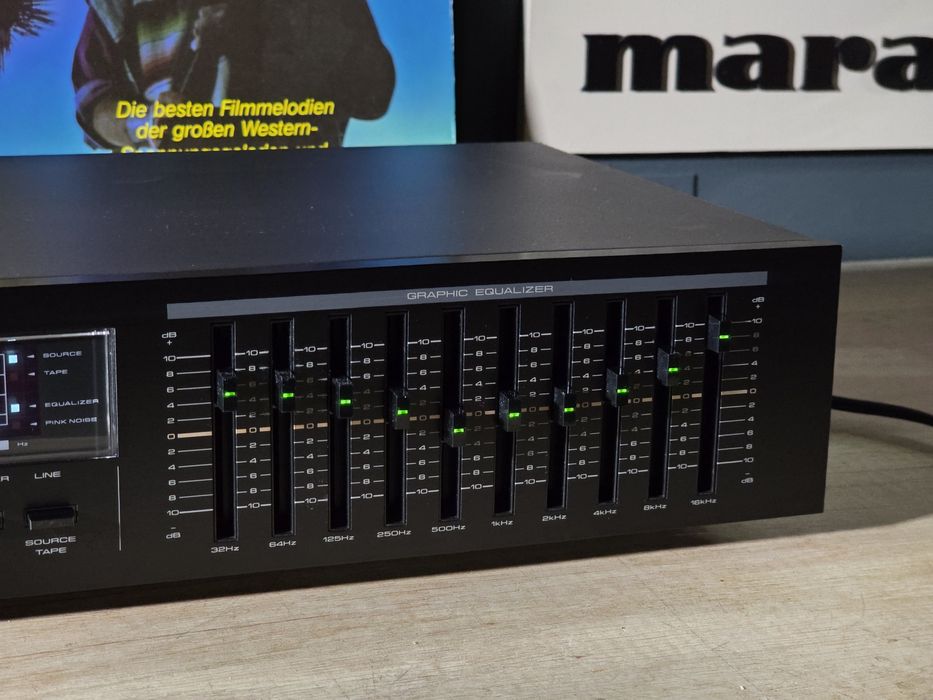 Egalizator PIONEER SG-50, retro hifi audio stereo,  10 band, made in Japan