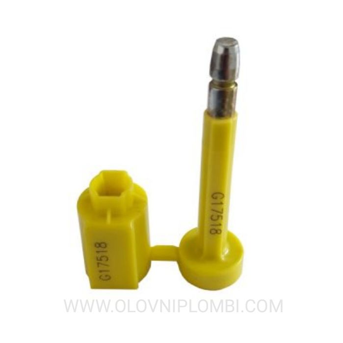 Болт Пломби за контейнери двойна номерация, Силови пломби за сигурност