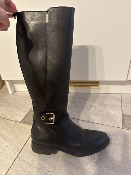 Сапоги жокейские кожаные