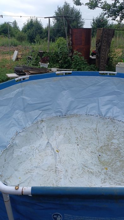Продам бассейн бу,диаметр 3.6 глубина 1 м