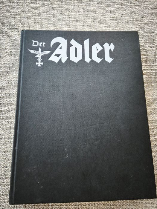 Revista Luftwaffe Der Adler 1940, reeditata 1977
