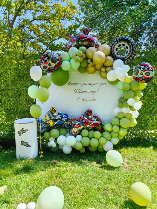 Украса за кръщене, погача, рожден ден или посрещане на бебе