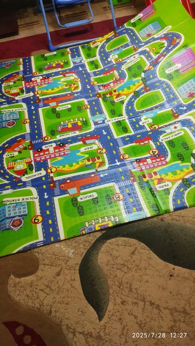 Детский коврик игровой