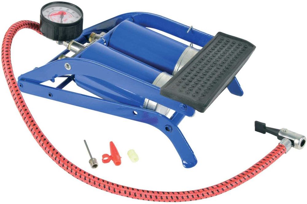 Двойна крачна помпа с манометър