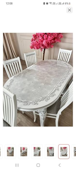 Шикарный резной стол