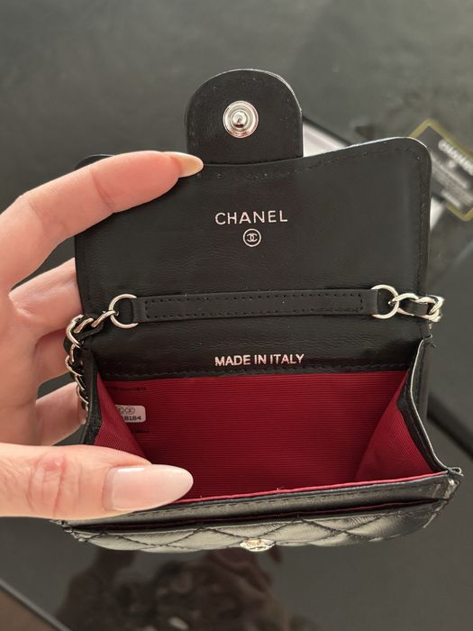 Портмоне с верижка Chanel