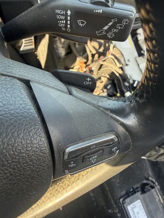 Volan complet cu padele passat