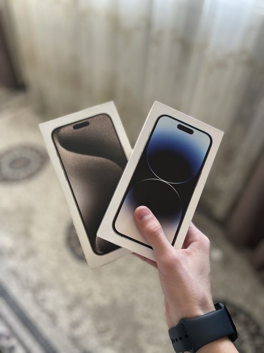 Продаю коробку от iphone 14 pro и 15 pro max