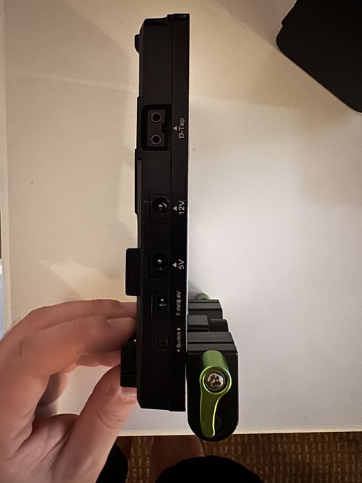 LanParte LPT-VBP-02 V-Mount Battery Plate | D-Tap | 15mm Rod Mount | Cinema Rig