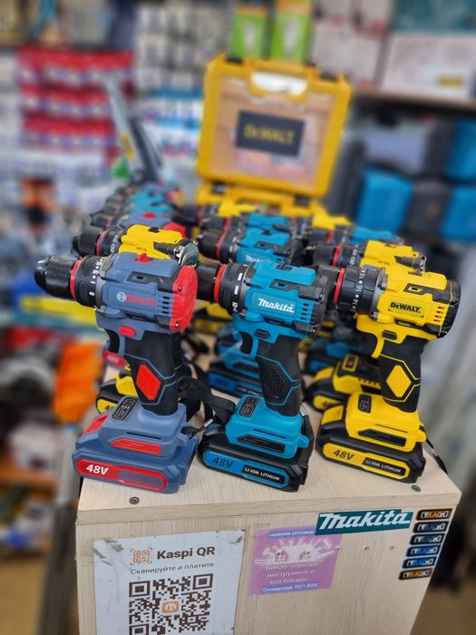 Бесчёточный Шуруповерт 48v