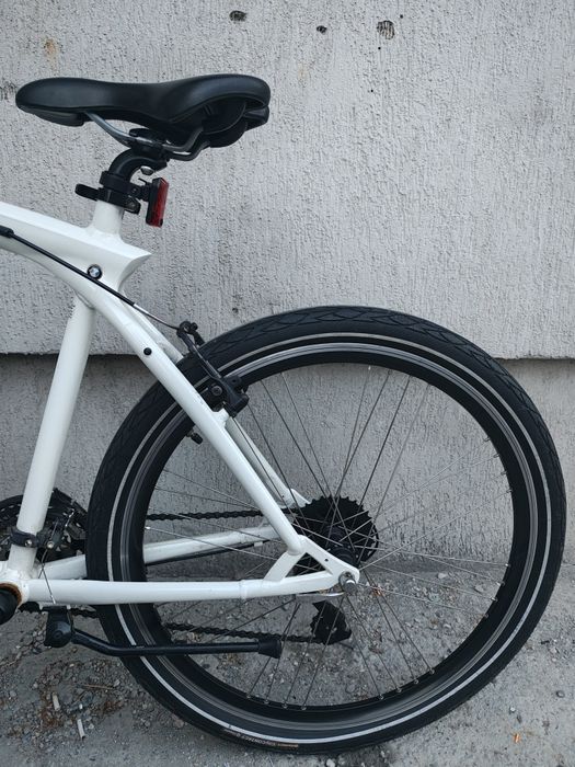 Bicicleta BMW 26 zoll alb perlat marime 175-185 cm Shimano Alivio 24 viteze