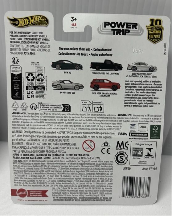 Hot Wheels Mercedes-Benz CLK 63 AMG