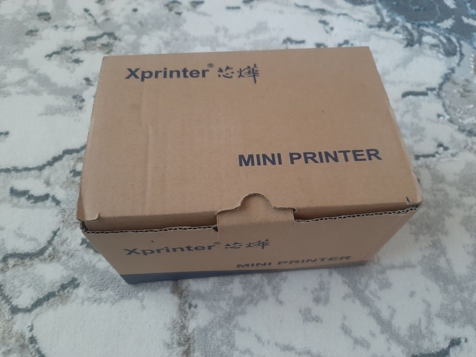 Мини термопринтер Xprinter для этикеток (б/у)