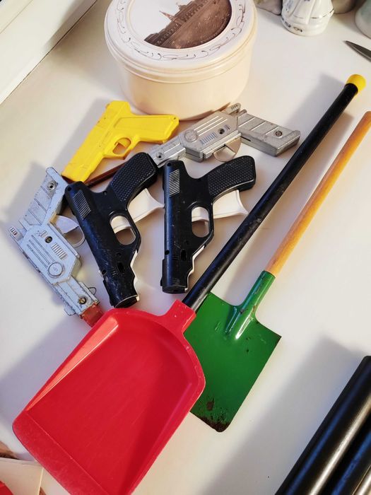 Детские игрушки пистолеты СССР