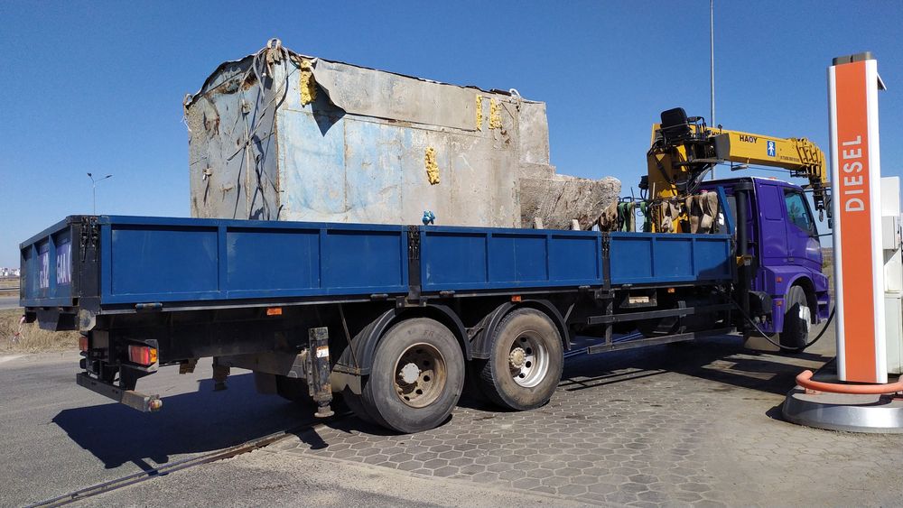 Услуги манипулятора кран 8 тонн