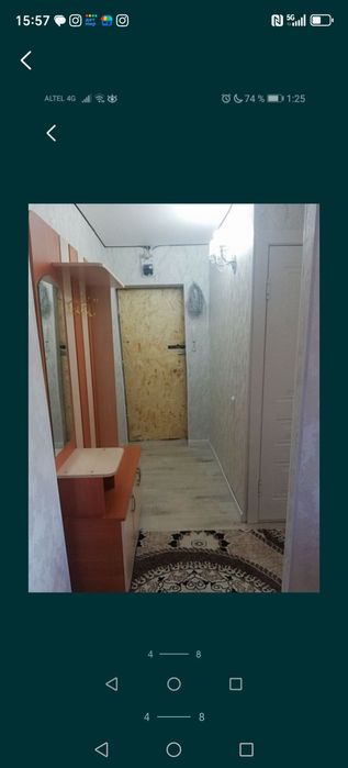 Сдаётся 2 х комнатная квартира