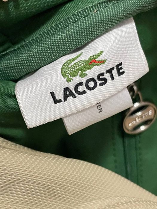 Geantă originală Lacoste crem – stare excelentă