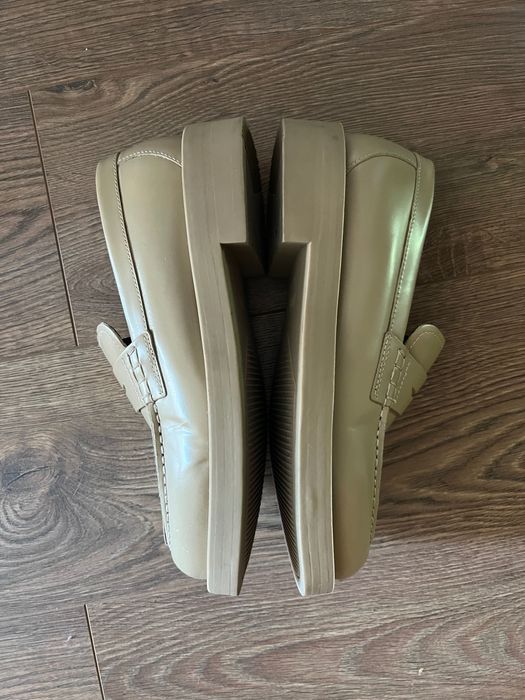 Кожени мокасини zara 42 EU