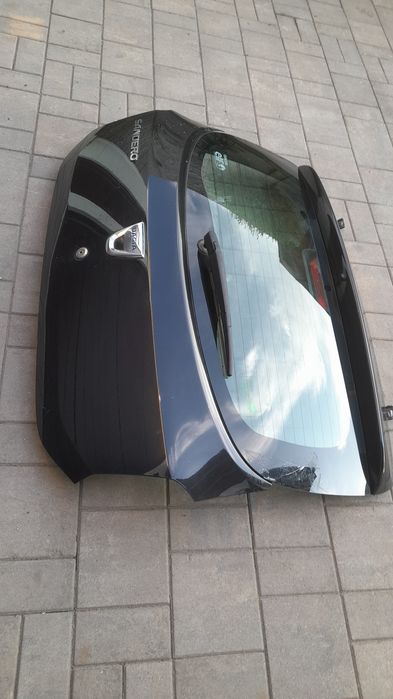 Haion Cu Luneta Portbaga Spate Dacia Sandero Stepway Complet Negru