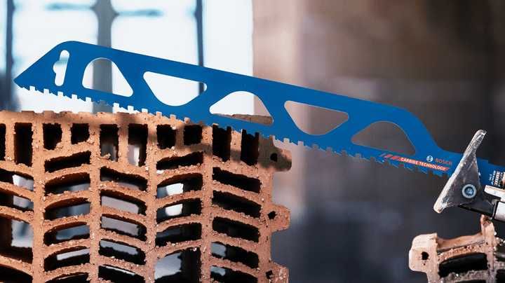 Нож за рязане на тухли Bosch ,за саблен трион 300/455 mm Hollow Brick' S 2243