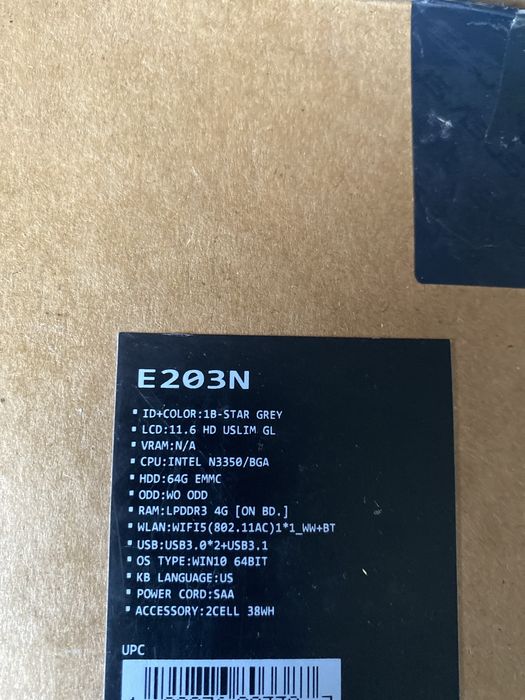 Asus E203N Ноутбук