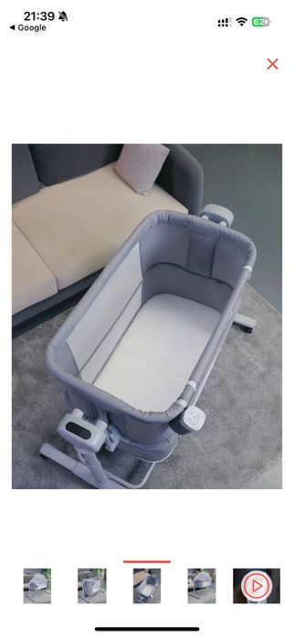 Продам электролюльку манеж-кровать