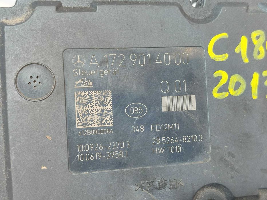 Pompă ABS modul Mercedes-Benz C W204 2007-2014 2013 2.1 Diesel 125kW Automat Cod OEM: A1729014000 (4I1)