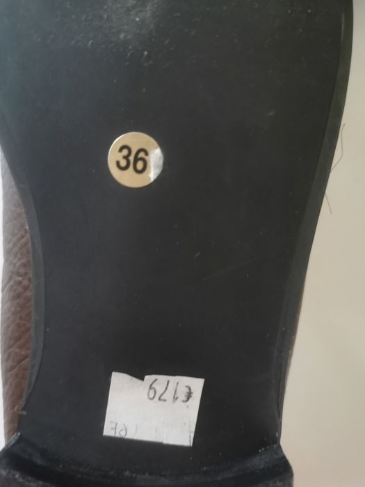 Италиански  кожени дамски мокасини - N 36 нови