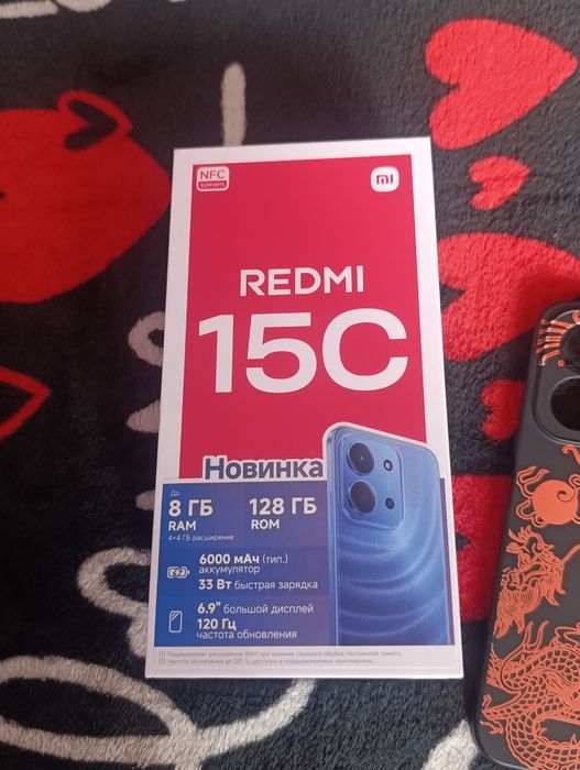 Продам телефон Редми15 C