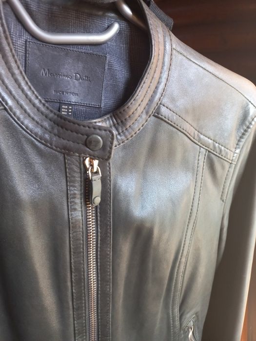 Кожаная куртка Massimo Dutti
